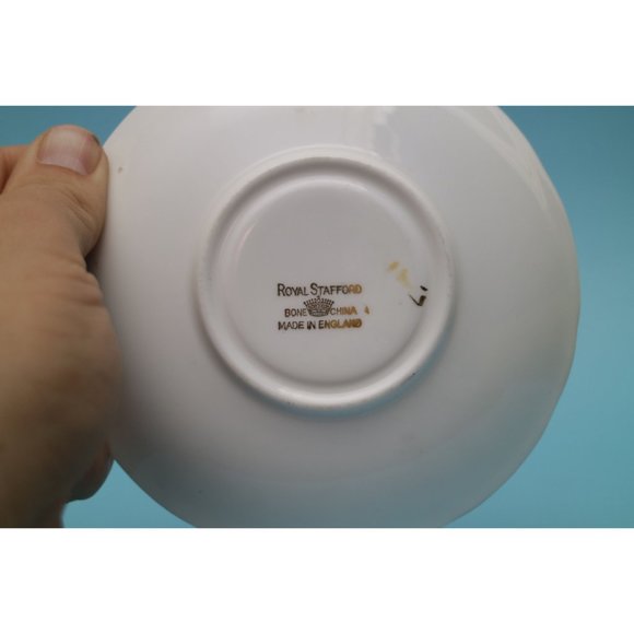 Royal Stafford Golden Edge Afternoon Tea Cup Light Bone China - Picture 3 of 9